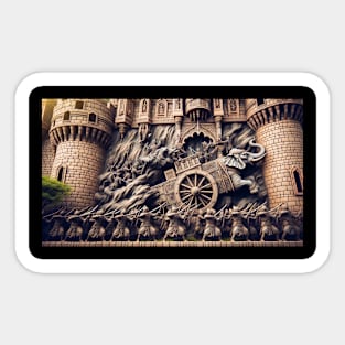 Castle Siege Sticker